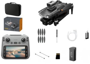 DRON Z KAMERĄ WIFI 5G GPS ZABAWKA ZDALNIE STEROWANY APLIKACJA ZASIĘG 3000M 13