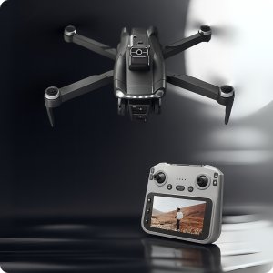 DRON Z KAMERĄ WIFI 5G GPS ZABAWKA ZDALNIE STEROWANY APLIKACJA ZASIĘG 3000M 3