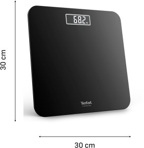 Waga łazienkowa Tefal do 160 kg czarny elektroniczna waga PP1800V0 (3121040095294) 4