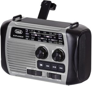 Radio Trevi Radija RA 7F30 BT Szary akumulator słoneczny bat. 3