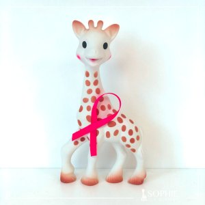 Breloczek Różowa Żyrafa Sophie 5