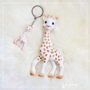 Breloczek Różowa Żyrafa Sophie 6