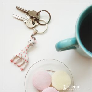 Breloczek Różowa Żyrafa Sophie 8