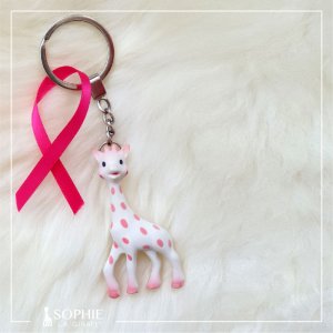 Breloczek Różowa Żyrafa Sophie 10