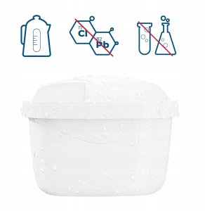 Dzbanek filtrujący Wessper Dzbanek D1 SOLID FutureFlow aquamax (WES203-FF-NB) 10