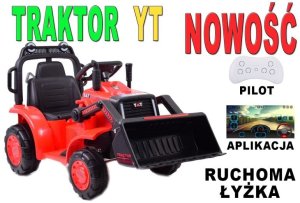 Super-Toys SUPER TRAKTOR Z ŁYŻKĄ YT - NA AKUMULATOR, PILOT, APLIKACJA/YT1066 2