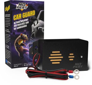 Samochodowy Odstraszacz Kun Szczurów Myszy Gryzoni do Samochodu Auta Garażu Ultradźwiękowy "Car Shield" 2