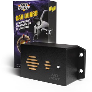 Samochodowy Odstraszacz Kun Szczurów Myszy Gryzoni do Samochodu Auta Garażu Ultradźwiękowy "Car Shield" 3
