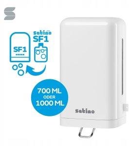 Dozownik do mydła Wepa Satino - mydło w pianie Delikatne, system SF1 - 1 L 2