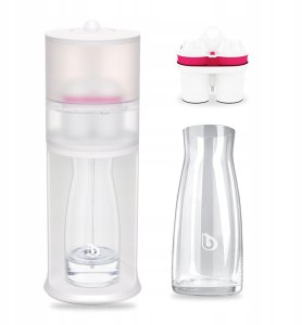 Dzbanek filtrujący BWT Dzbanek filtrujący wodę AQUAlizer Station + 1 wkład + 1 szklana karafka 4