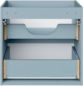 Szafka pod umywalkę 60cm 2 szuflady 5