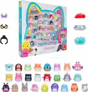 Squish-a-longs by Squishmallow, S3 collectible figures, 25 pcs 8