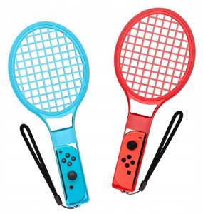 Pakiet akcesoriów rodzinnych 10 w 1 do gry Nintendo Switch Sports - zestaw czerwony i niebieski 3