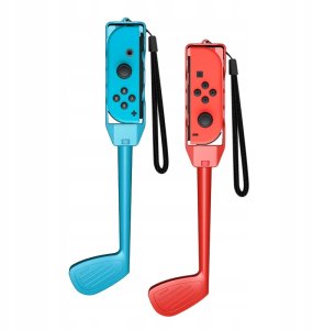 Pakiet akcesoriów rodzinnych 10 w 1 do gry Nintendo Switch Sports - zestaw czerwony i niebieski 4