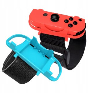 Pakiet akcesoriów rodzinnych 10 w 1 do gry Nintendo Switch Sports - zestaw czerwony i niebieski 7