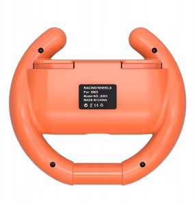 Kierownica wyścigowa do kontrolera Joy-Con Nintendo Switch  2 (opakowanie 2 szt.) - pomarańczowa i niebieska 5