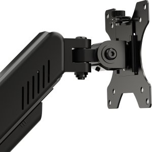 Triadyn Nowy Uchwyt Biurkowy HighFlexMount do Pojedynczego Monitora Telewizora 13-34" Ergonomiczny Regulowany Obrotowy TRD-BLK-Hi1AL 11