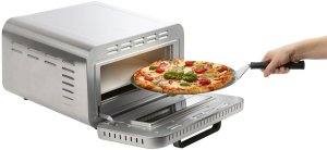 Opiekacz ProfiCook PC-PO 1323 urządzenie do pieczenia pizzy 1 pizza(e) 2100 W stal nierdzewna 3