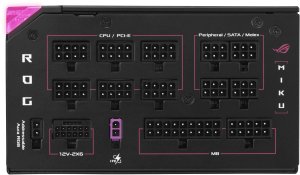 Zasilacz Asus ROG Thor Platinum III 1200W Hatsune Miku Edition (90YE00V6-B0NA00) 6