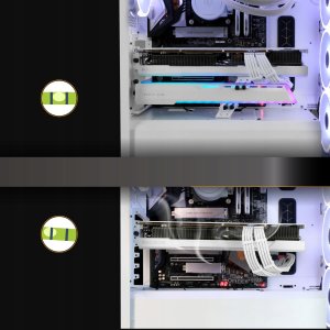 EZDIY-FAB Podpórka Wspornik Uchwyt pod karte graficzną ARGB GPU Biała 3