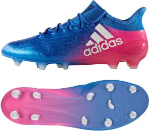 Adidas Buty piłkarskie X 16.1 FG niebiesko-różowe r. 44 (BB5619) 1