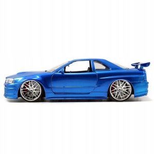 JADA F_F Nissan Skyline blue 2002 1:24 9397173314 4