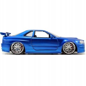 JADA F_F Nissan Skyline blue 2002 1:24 9397173314 5