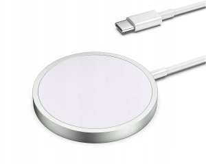 SZYBKA ŁADOWARKA BEZPRZEWODOWA INDUKCYJNA do Magsafe IPHONE 11 12 13 14 15 3