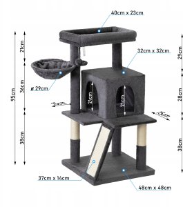 DRAPAK PIONEER GRAFITOWY 8