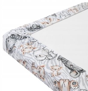 Pstryk Smyk PRZEŚCIERADŁO STANDARD ZEBRA I LEW 3