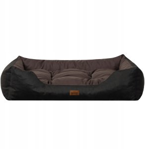Hobbydog R1 LEGOWISKO PUFFY OXFORD BRĄZOWO - CZARNE 2
