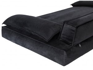 DOGGY XL LEGOWISKO CHAMPION GRAFIT VELVET 4