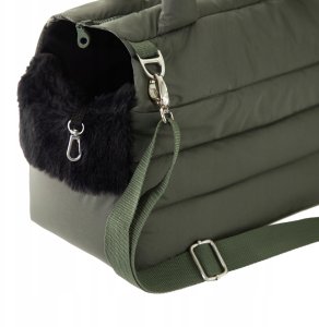 DoggyDolly R2 TORBA FLUFFY RIDE oliwkowy 6