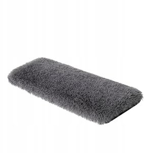Boutiquezoo Materac parapetowy shaggy SZARY 2