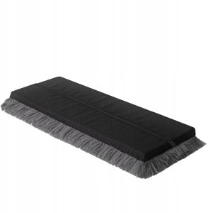 Boutiquezoo Materac parapetowy shaggy SZARY 4