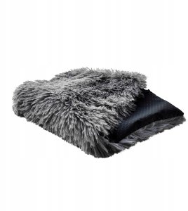 Boutiquezoo Materac parapetowy shaggy SZARY 8