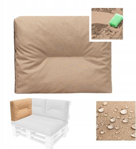 MAŁE OPARCIE FLORA BEŻOWY 2