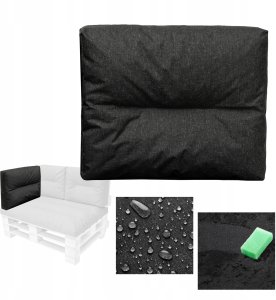 MAŁE OPARCIE FLORA CZARNY 5