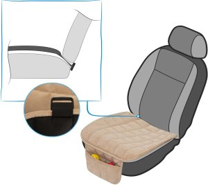 Spokey MATA SOFTPAD PRZÓD BEŻOWY 5