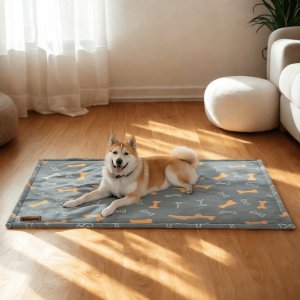 DUŻY KOCYK PRESTIŻ POPIELATY W KOŚCI 3