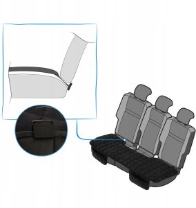 Spokey MATA SOFTPAD Tył CZARNY 4