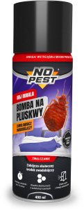 Bomba Środek Preparat Fogger Spray Zamgławiacz na Pluskwy Karaluchy Prusaki Pająki Rybiki Pchły i Inne Owady "Bomba Total" 400ml 3