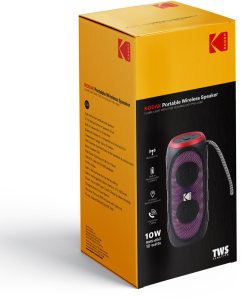 Głośnik Kodak PWS-2269 Przenośny Głośnik Bluetooth LED TWS FM USB TF 2