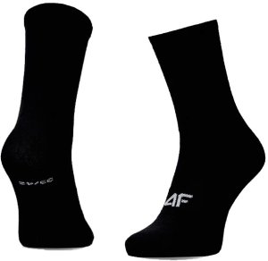 4f Skarpety Męskie długie 3-Pak czarne sportowe M 2