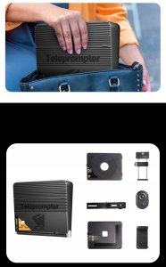 Prompter Teleprompter Monitor Podglądowy Vlog 2w1 Do Aparatu Dslr Telefonu / Tc7 Ii Ultimate Kit 10