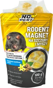 NO PEST Wabik Przynęta Zanęta na Szczury Myszy Gryzonie do Pułapek Chwytaczy Łapek Myszołapek Przeciw Gryzoniom "Rodent Magnet" 100g 3