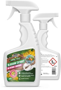 Środek Preparat Spray Płyn na Rybiki Mrówki Owady Biegające Naturalny Ekstrakt Wyciąg z Wrotyczu "Blossom Extract" 750ml 5