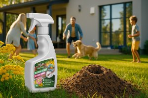 Środek Preparat Spray Płyn na Rybiki Mrówki Owady Biegające Naturalny Ekstrakt Wyciąg z Wrotyczu "Blossom Extract" 750ml 7