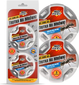 NO PEST Żel Trutka Dysk Preparat Pułapka na Mrówki Gniazda Kolonie Mrówek "Ant Done Gel" (2 szt) 2