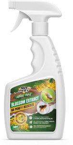 Środek Preparat Spray Płyn na Pchły Kleszcze Owady Naturalny Ekstrakt Wyciąg z Wrotyczu "Blossom Extract" 750ml 2